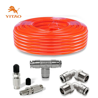 Bộ dịch vụ dây chuyền không khí xoắn mạch 1/4 NPT Cúp tay đạp vào kết nối không khí TR2012AS