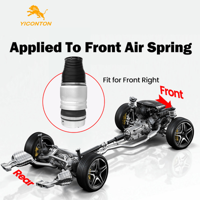 Yiconton Aluminium cao su xe tải Air Spring trang trí bên ngoài máy cho vị trí phía trước bên phải