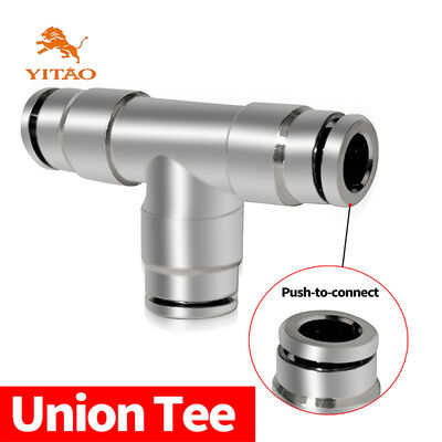 Bộ dịch vụ dây chuyền không khí xoắn mạch 1/4 NPT Cúp tay đạp vào kết nối không khí TR2012AS