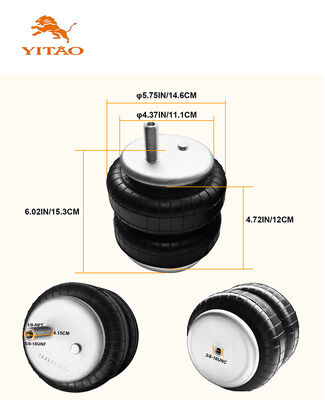 Air Spring Suspension Kit Fits 2007-2021 Toyota Tundra 2WD / 4WD W217602445 TR2445