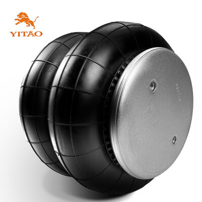 Lò xo không khí đôi cao su cho xe kéo Ridewell 1003586910C Hendrickson S8768 W01-358-6910